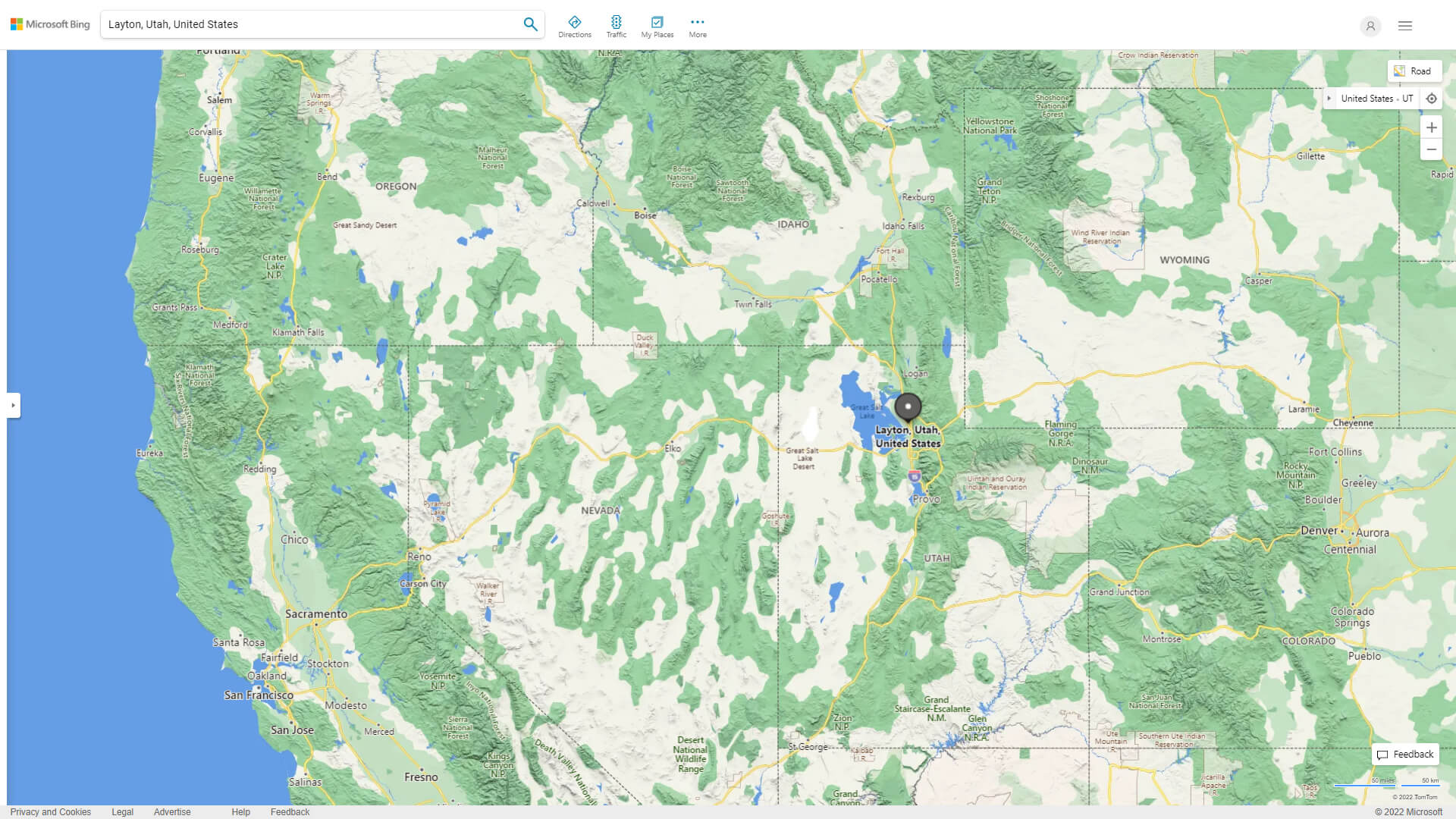 Layton Map Utah